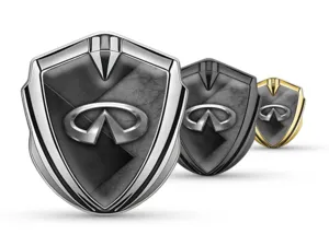 Infiniti Auto Logo Abzeichen Pro Stil Edelstahlkante